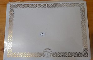 Papel Moeda Certificado A4 (Modelo 26 ) - LEIA A DESCRIÇÃO