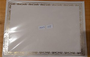 Papel Moeda Certificado A4 (Modelo 01 ) - LEIA A DESCRIÇÃO
