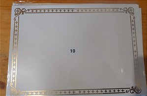 Papel Moeda Certificado A4 (Modelo 16 ) - LEIA A DESCRIÇÃO
