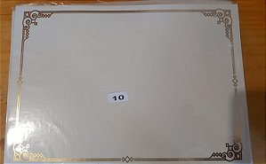 Papel Moeda Certificado A4 (Modelo 18 ) - LEIA A DESCRIÇÃO