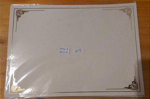 Papel Moeda Certificado A4 (Modelo 07 ) - LEIA A DESCRIÇÃO