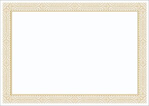 Papel Moeda Certificado A4 (Modelo 36)