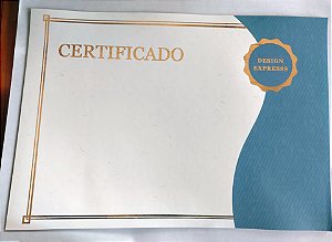 Papel Moeda Para Certificado Com Hotstamp Ouro - Mod.04