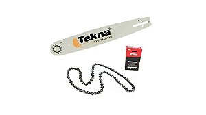 Kit Sabre + Corrente 16" Motosserra Tekna CS41S / CS42S / CS45EX