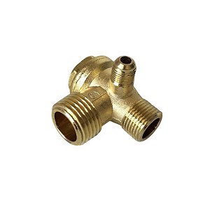 Valvula Retenção Compressor 1/2 x 3/8 x 1/8 (20x16x9mm)