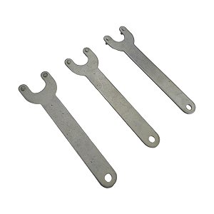 Kit 3 Chave 2 Pinos P/ Esmerilhadeira 4"- 150mm Comprimento