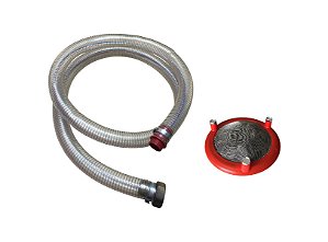 Mangueira PVC 1 1/2 pol 3,5m C/Filtro Motobomba Tekna BPF120