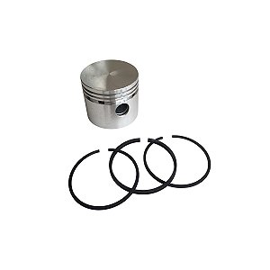 Kit Pistão 46mm C/ Aneis Compressor de Ar Branco BCA50