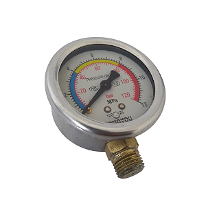 Manômetro Pressão Bomba Tekna BPF45 BPF100 BPF120 PSP45C
