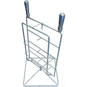Espeto Para Fogo De Chão Costela 5 Á 25 Kgs