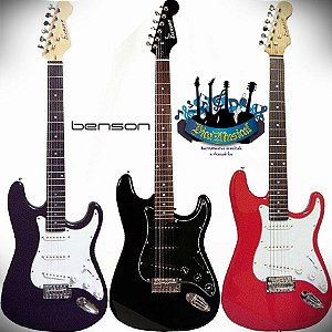 Guitarra Strato Elétrica Benson Varias Cores