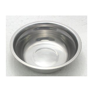 Tigela Redonda Bacia em aço Inox 23cm Elite ELB0551-1