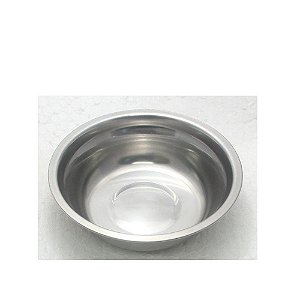 5 Tigelas Redonda Cumbuca em aço Inox 15cm Elite ELB0547-5