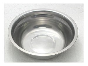 30 Tigelas Redonda Cumbuca em aço Inox 17cm Elite ELB0548-30