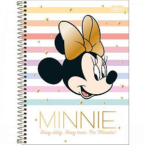 Caderno  Minnie Mouse 1 Matéria Tilibra m4