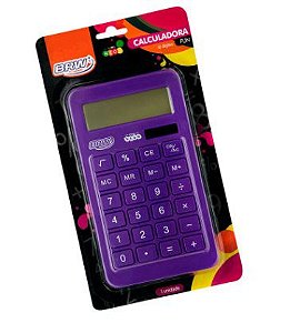 Calculadora Roxo Neon Brw