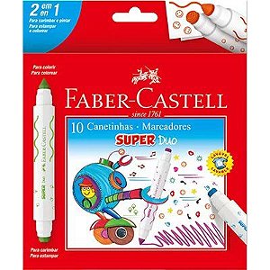 Canetinhas Super Duo Faber Castell