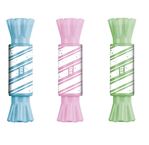 Marca Texto Holic Balinha  3 unidades Tris M1