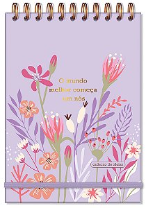 Caderno de Ideias Primavera Papelaria Liane By Fina Ideia
