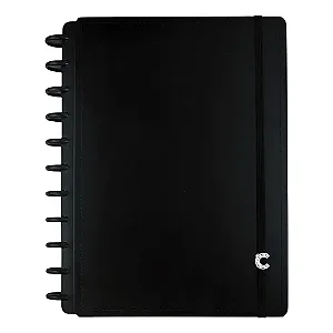 Caderno Inteligente Grande G+ 140fls Black