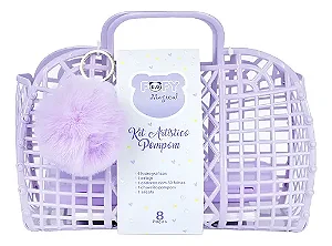 Kit Artístico Bolsinha Pompom - Fofy