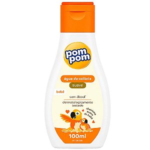 Água de Colônia Infantil PomPom Suave 100ml