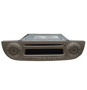 Radio CD Player FIAT 500 2012 BEGE Original 28317095