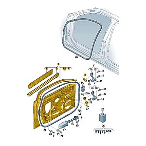 Porta Dianteira Direita AUDI A3 13/20 8V5831052B