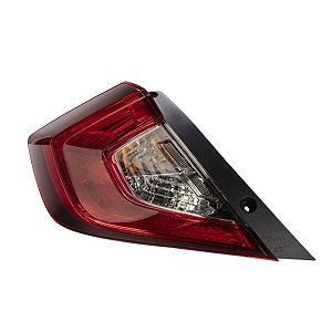 LANTERNA LED FUME LADO ESQUERDO HONDA CIVIC 17>> 33550TEKM01