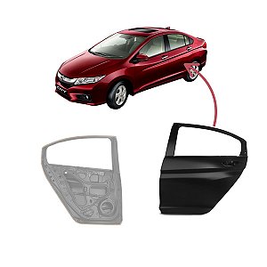 PORTA TRASEIRA ESQUERDA HONDA CITY 15/19 67550T9LM00ZZ