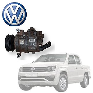 Compressor Ar VW Amarok 2.0 2014 a 2020 7E0820803J