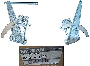 Regulador de janela porta traseira Nissan Versa 82721EE10B