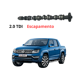 03L109022D Eixo Comando Escape Amarok 2.0 16v Original Volkswagen