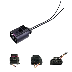 4H0973704 Plug Conector Bico Injetor VW 1947>>2026