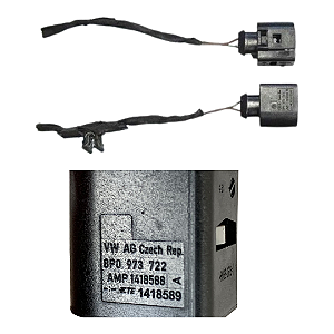 8P0973722 Conector de Chicote Elétrico VW 2004>>2026