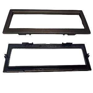 1J0907047P Moldura Ar Condicionado Digital Aço VW 1997>>2006