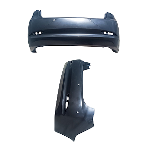 866101S210AS Para-choque Traseiro Hb20 2012>>2015