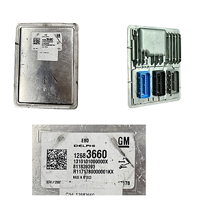 12683660 MODULO INJECAO CHEVROLET CRUZE 17-21 TURBO