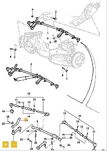 Suporte Do Braço Auxiliar D10 D20 A20 C20 A10 E C10 94634080