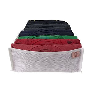 Colmeia para camisetas Plus Size em TNT Branca - G Plus (10 nichos)