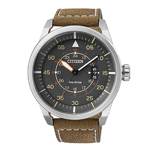Relógio citizen eco-drive aviador j810 - s090822