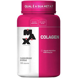 Colagen 100 cápsulas - MAX TITANIUM