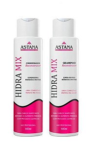Kit Hidramix shampoo e condicionador Reconstrutor 500ml