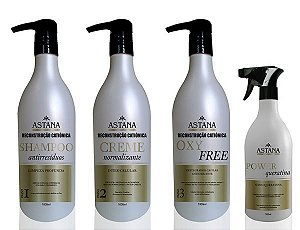 Kit Reconstrução Cationica Astana Profissional