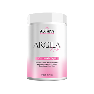 Máscara de argila Astana profissional 1kg