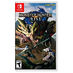Monster Hunter Rise - Switch - Mídia Física