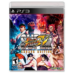 Super Street Fighter IV Arcade Edition (Usado) - PS3 - Mídia Física