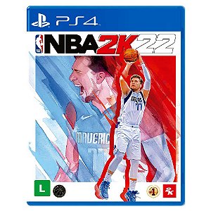 NBA 2K22 - PS4 - Mídia Física