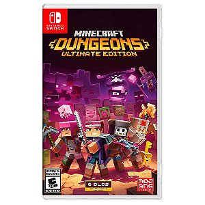 Minecraft Dungeons Ultimate Edition - Switch - Mídia Física