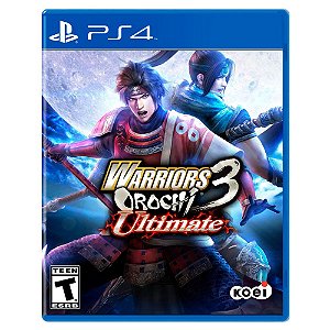 Warriors Orochi 3 Ultimate (Usado) - PS4 - Mídia Física